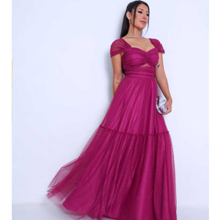 Vestido para FESTAS, aniversários, casamentos, MADRINHAS, formaturas, convidados, debutantes em Oferta na Shopee