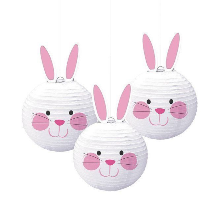 Coelho Enfeite De Pascoa Lanterna Balão Oriental P/ Pendurar - 1un em Oferta na Shopee