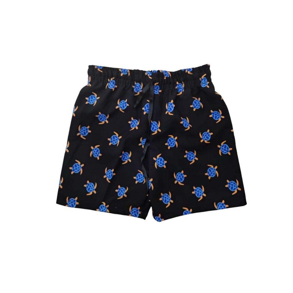 Kit 3 bermuda infantil Tactel Estampada com elástico short praia em Oferta na Shopee