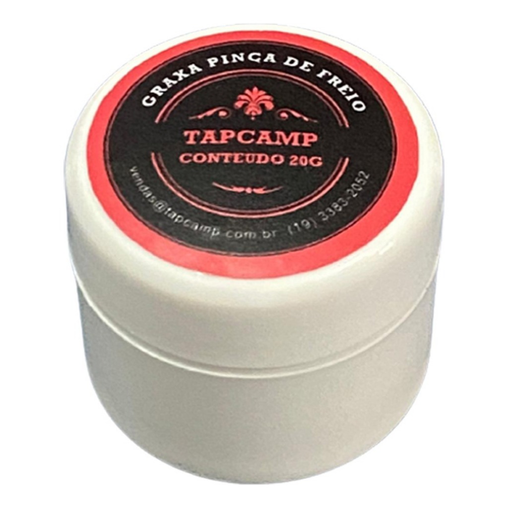 Graxa Sintética para Pino Guia Da Pinça De Freio Anti Atrito não agride borracha 20g