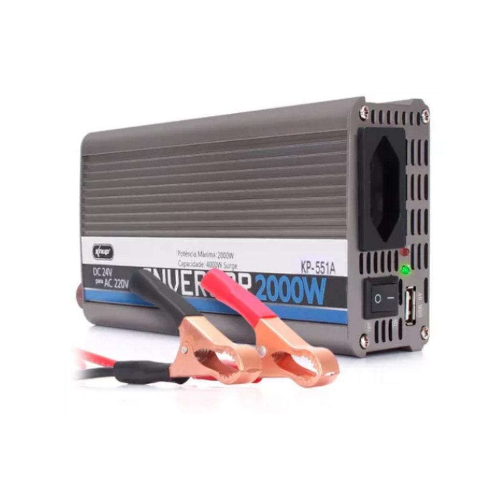 Inversor Tensão Veicular 2000W Knup KP-551A