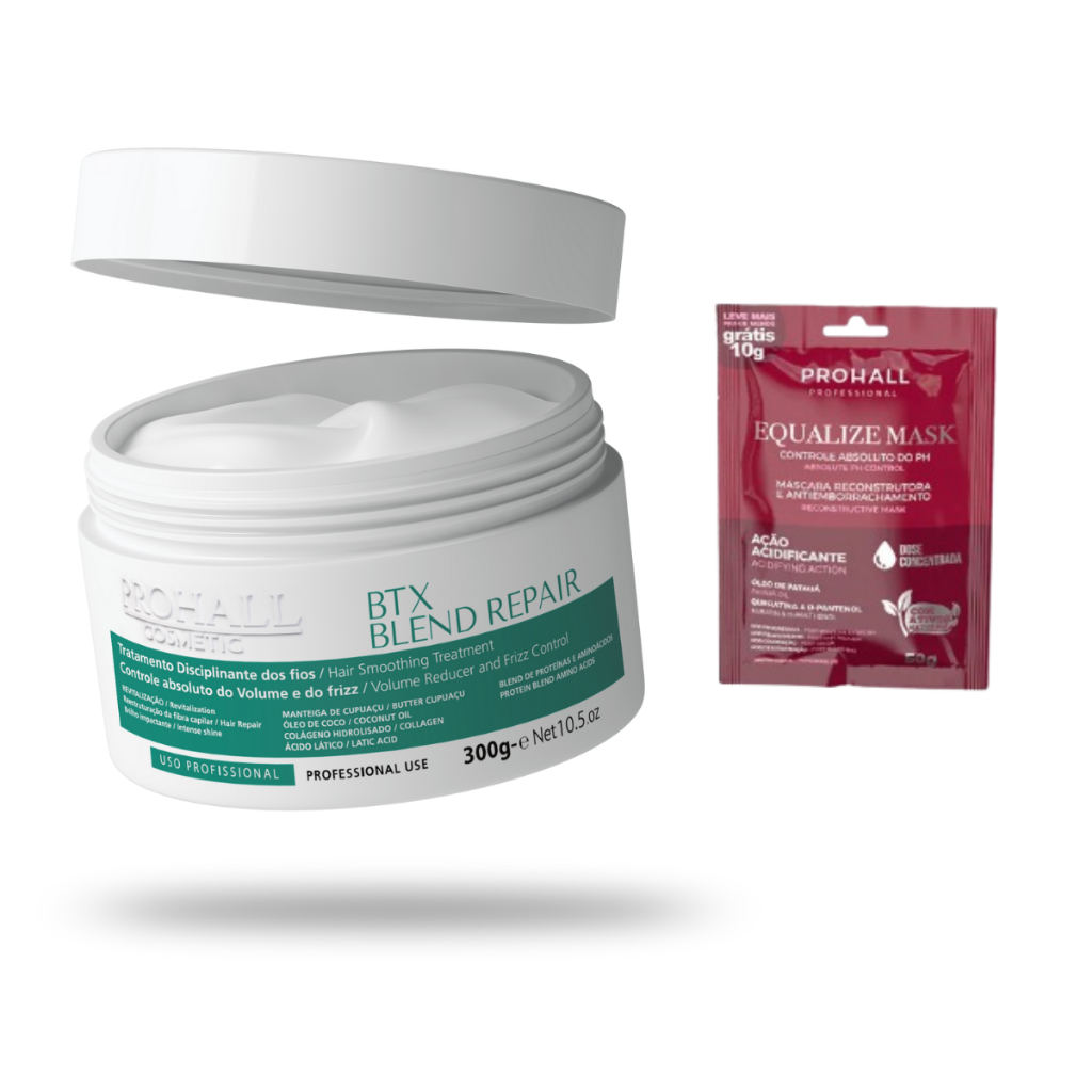 BTX Blend Repair 300g Prohall Sem Formol + Sache 50g Brinde