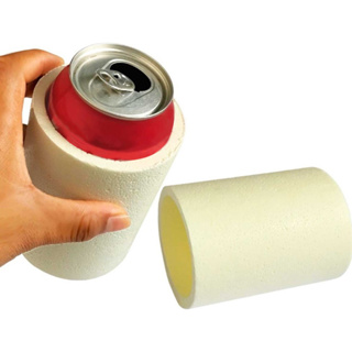 Porta Lata Térmico Isopor Cerveja Refri 350ml C/6 em Oferta na Shopee