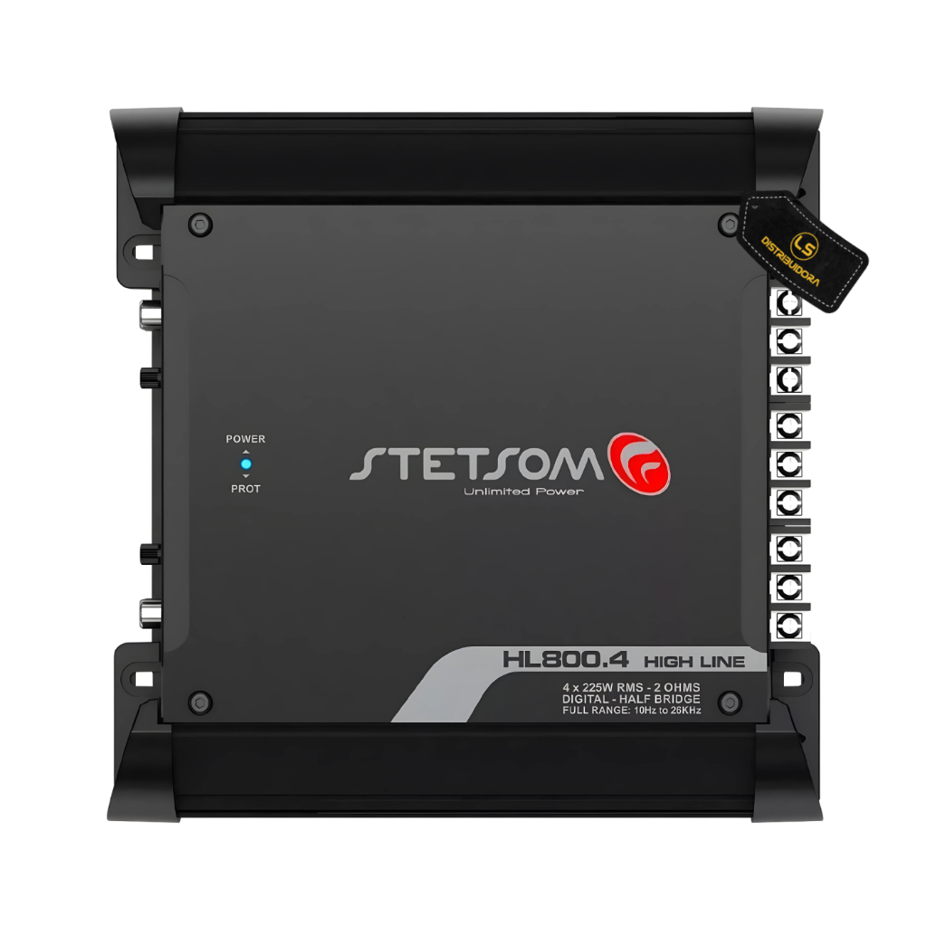 Módulo Amplificador Stetsom Hl 800.4 800w Rms 1 Ohm — imagem 2 de 2