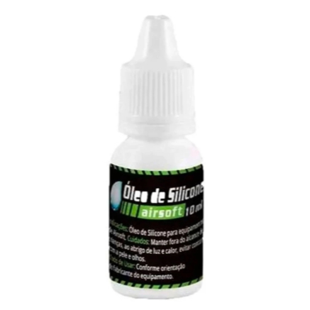 Oleo de silicone Leão Modelismo para Lubrificação Airsoft Rifle Pistola