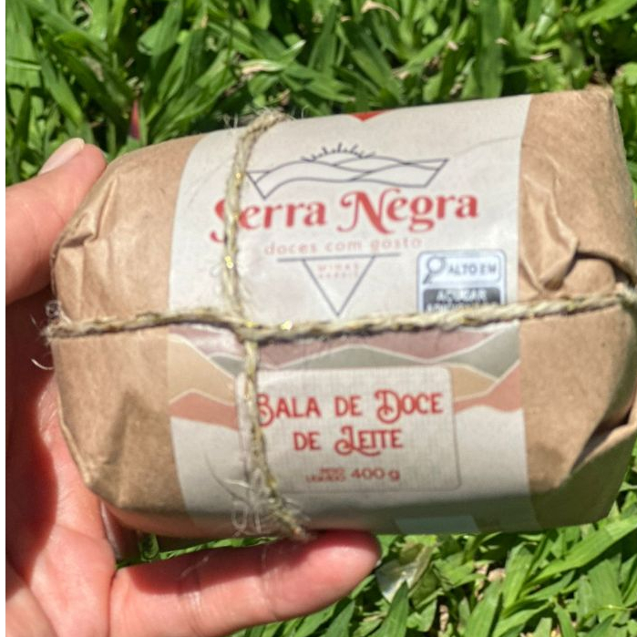 Bala de doce de leite Serra Negra