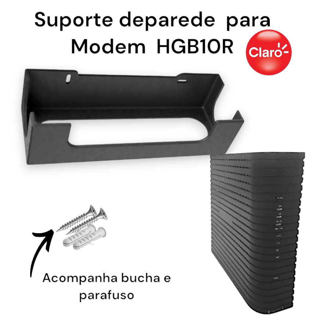 Suporte para modem Claro HGB10R