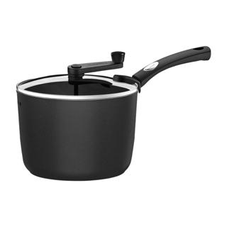 Pipoqueira Tramontina Mônaco 5.4 Litros Indução  Alumínio  Antiaderente Starflon Premium Preto 22 Cm em Oferta na Shopee