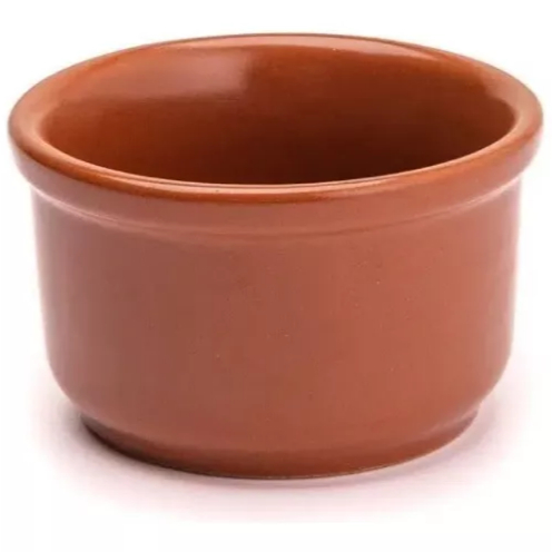 Kit 10 Cumbuca 250ml - Cerâmica Refratária Redonda Feijoada Buffet