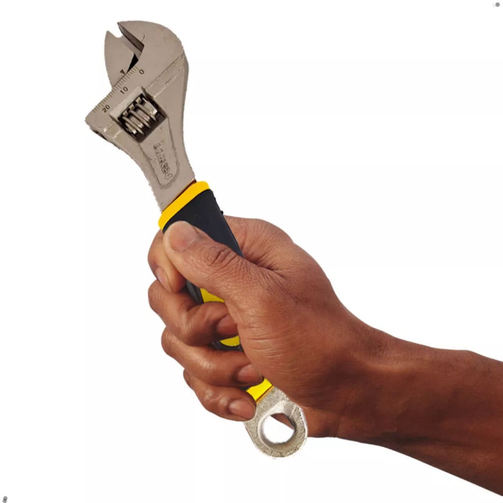 Chave Inglesa Ajustável 10 Polegadas Para Porcas e Parafusos Chave de Boca Ajustável Abre até 30 mm