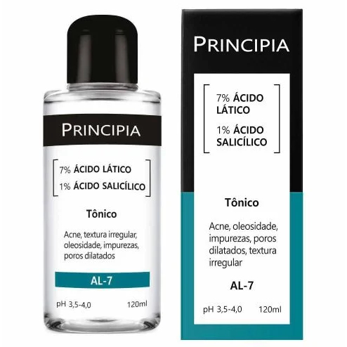 Tônico Principia 7% Ácido Lático + 1% Ácido Salicílico