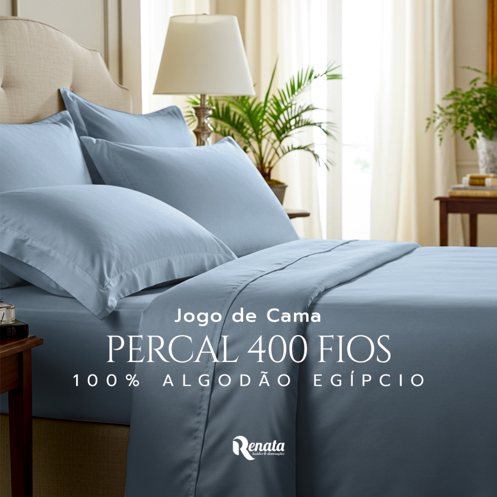 Jogo de Lençol Casal Algodão Egipcio - Comprar com Melhor Preço em Roupas de Cama