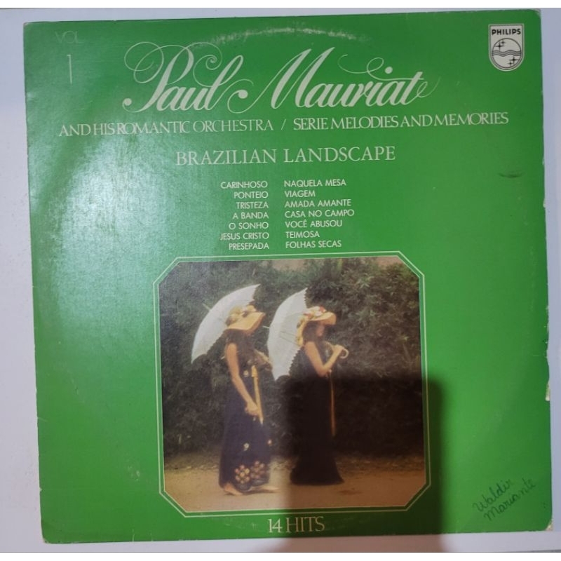 Lp Paul Mauriat Brazilian Landscape Melodies And Memories