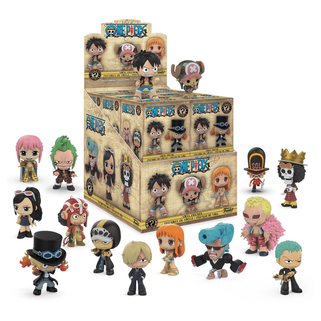 FUNKO MYSTERY MINIS ONE PIECE 30608 NOVO ORIGINAL