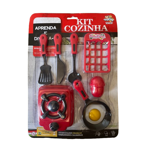 Kit Cozinha Interativa - Aprenda e Divirta-se!