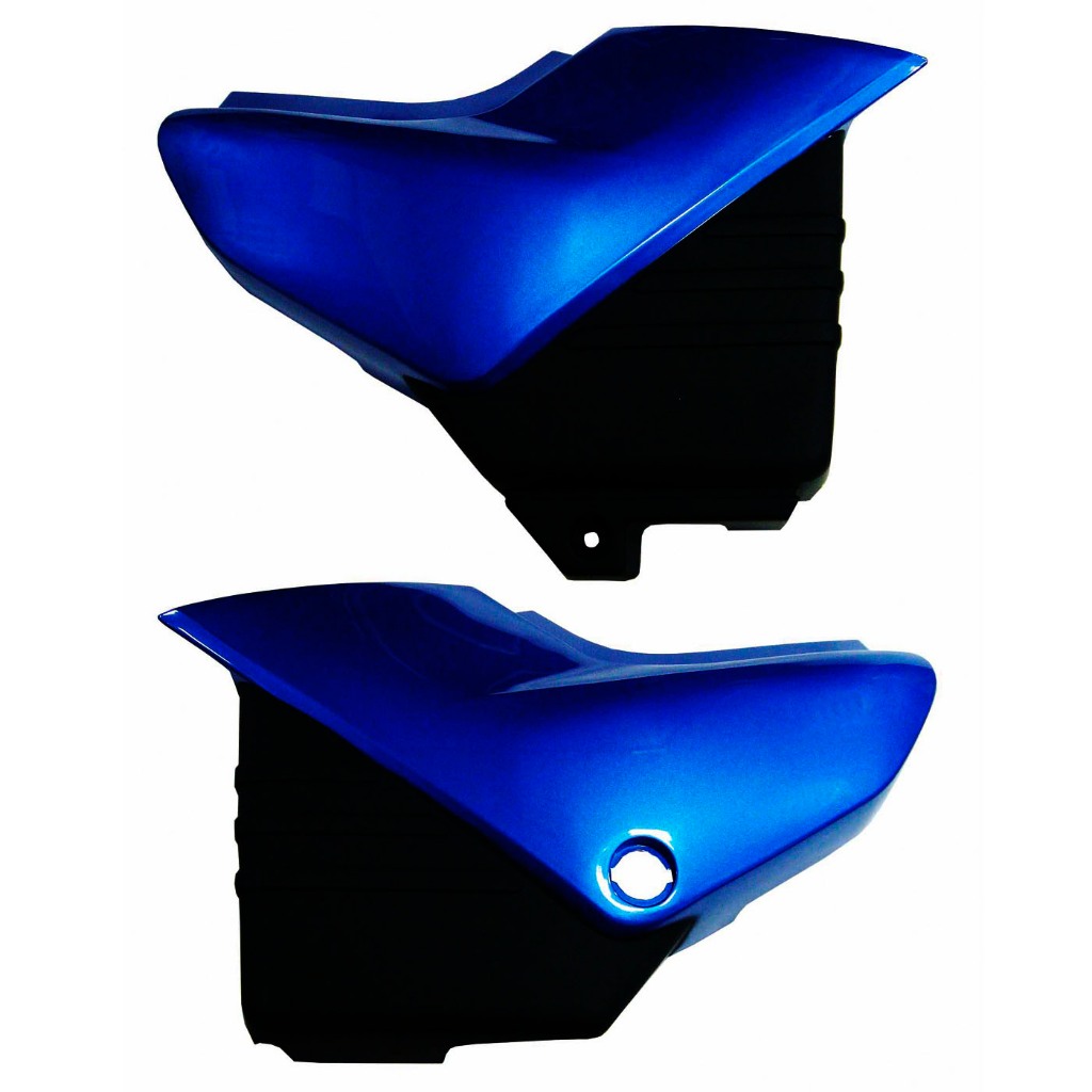 Tampa Lateral Ybr 125 2000 a 2008 Par Cores — imagem 2 de 2