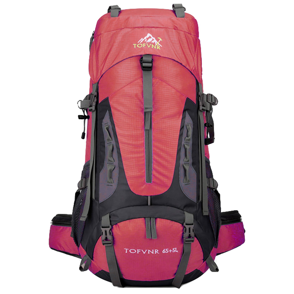Mochila Expedition 70L: Conforto e Durabilidade em Todas as Aventuras Vermelha