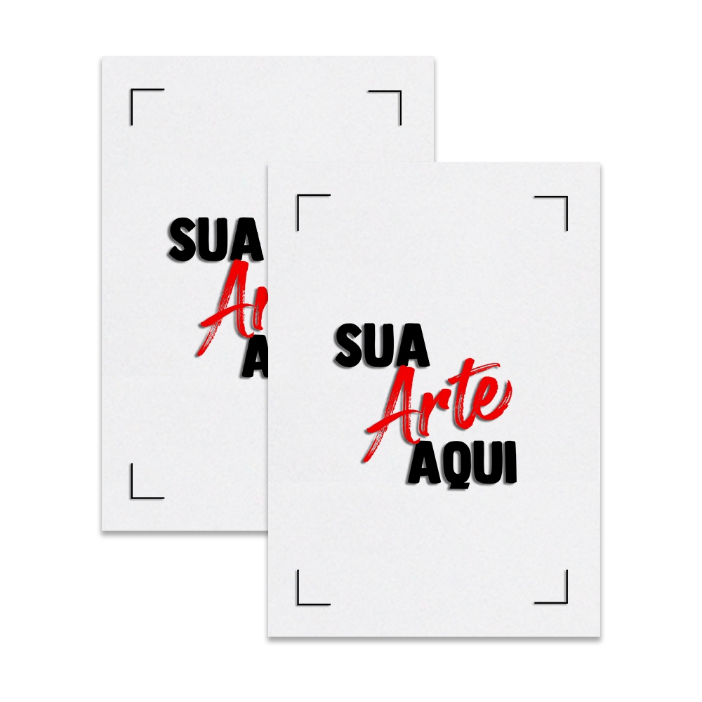 20,40 Cartões Agradecimento Faça Sua Arte Envie Arte Do Cliente em Oferta na Shopee