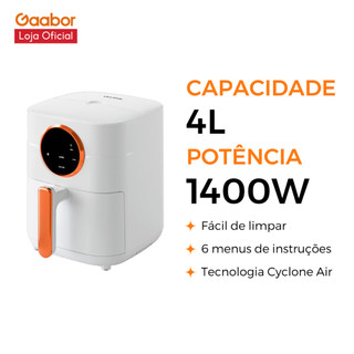 Fritadeira Elétrica sem Óleo 4L Gaabor Air Fryer Touch 220v em Oferta na Shopee