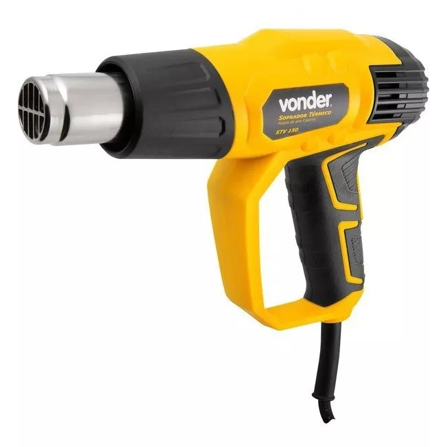 Soprador Térmico Pistola Ar Quente Profissional Vonder STV150N C/4 Bicos - Home & Living