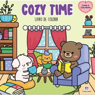 Livro de Colorir Tipo Bobbie Goods Comfy e Cozy em Oferta na Shopee