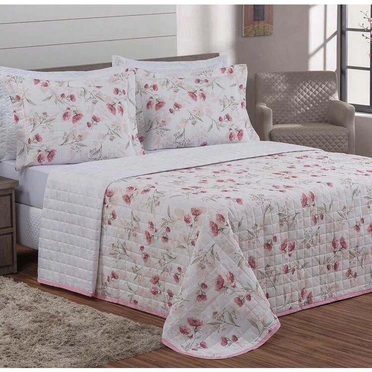 Cobre Leito Variados Estampados Matelados Face Única Casal - MaYu Pires
