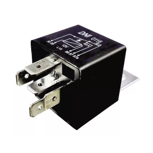 Relé Auxiliar 5 Terminais Reversor Universal c/Suporte 40/30A – 12V - Vw Ford GM Neobus MBB Peugeot Renault - DNI0116