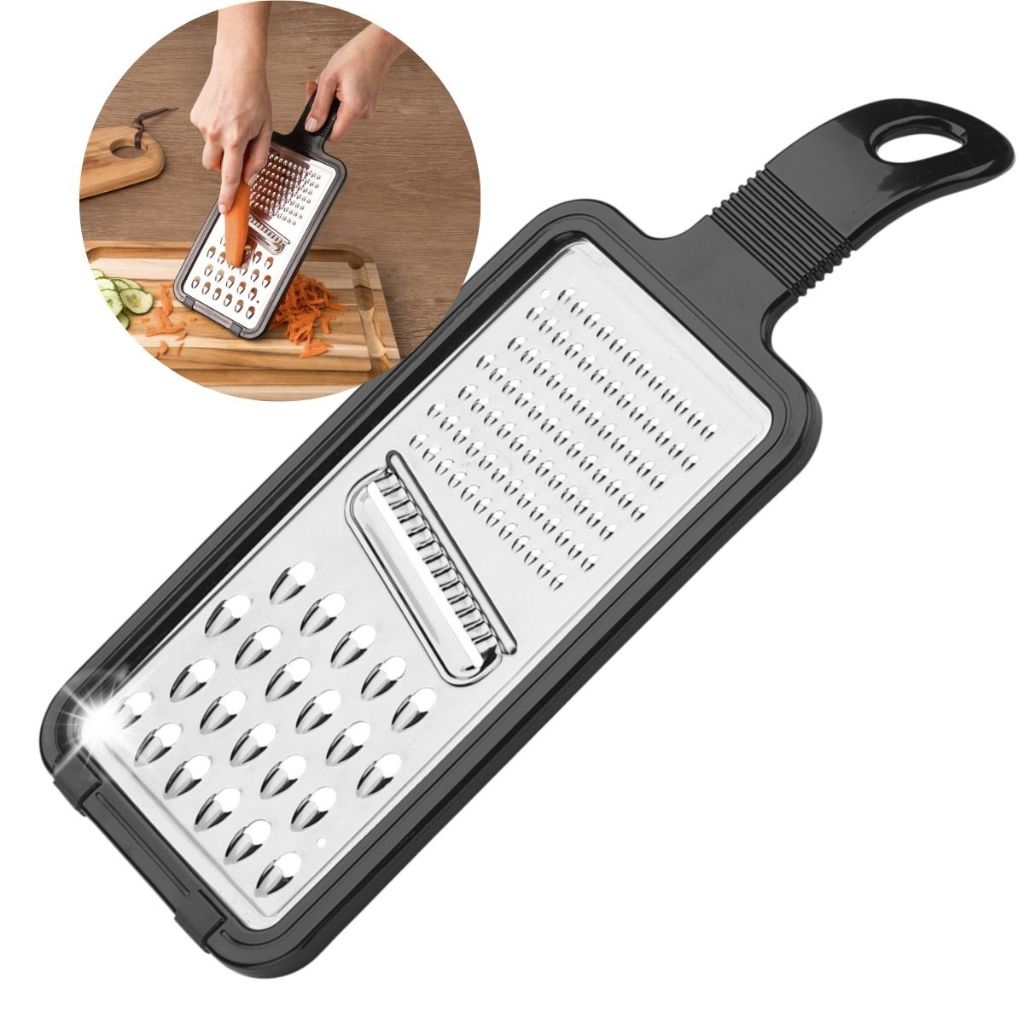 Ralador Alimentos Tramontina Inox Cabo Abs Suporte Borracha