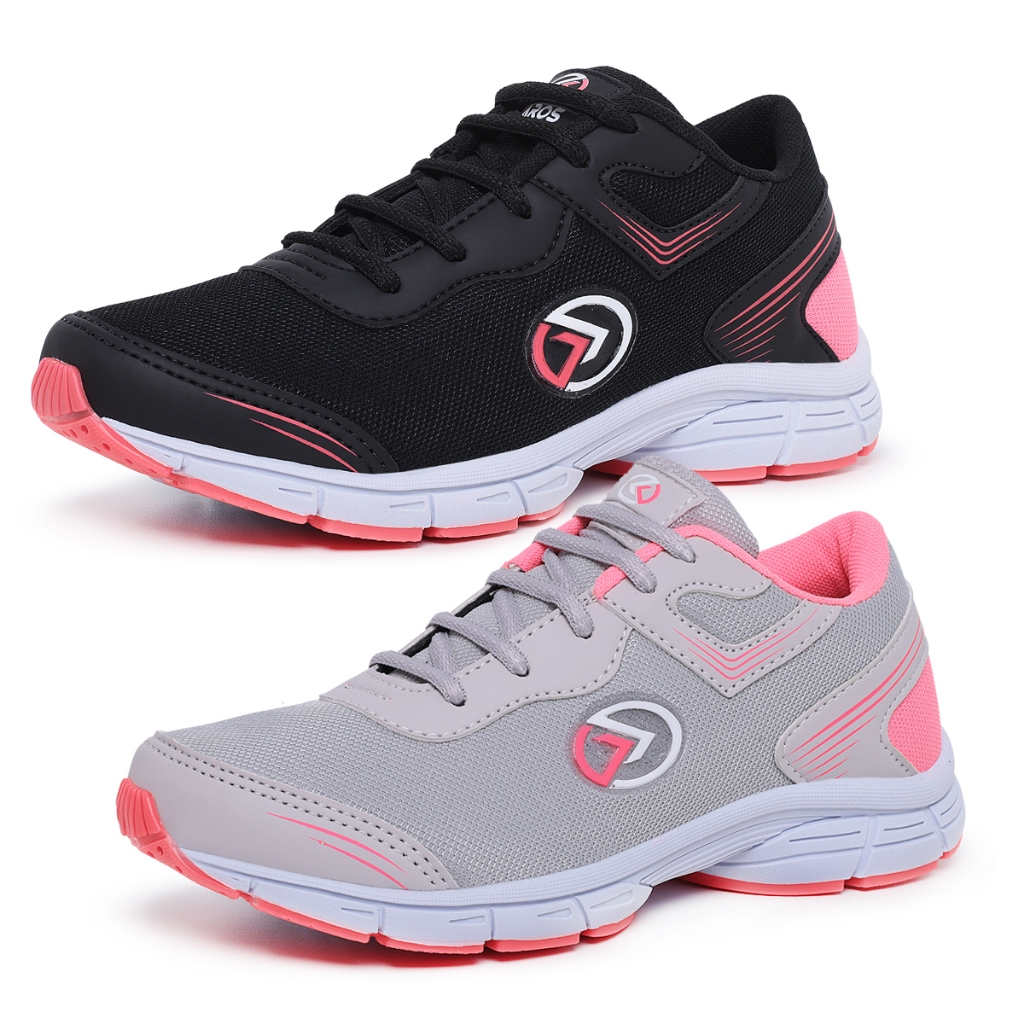 Combo Tênis Feminino Esportivo Academia Treino Kit 2 Pares