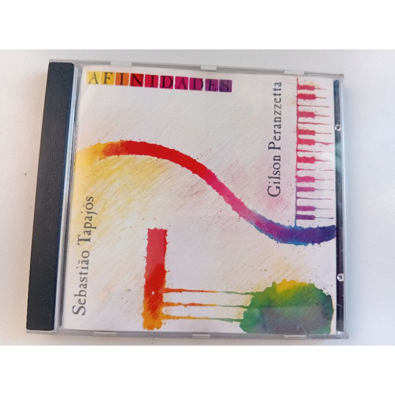 CD Sebastião tapajos  & Gilson peranzetta - afinidades ótimo estado mídia e capa