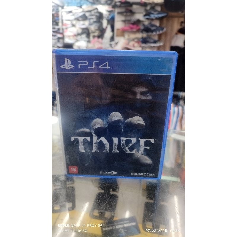 Jogo para PS4 Thief Usado Funcionando normalmente sem detalhes mídia física