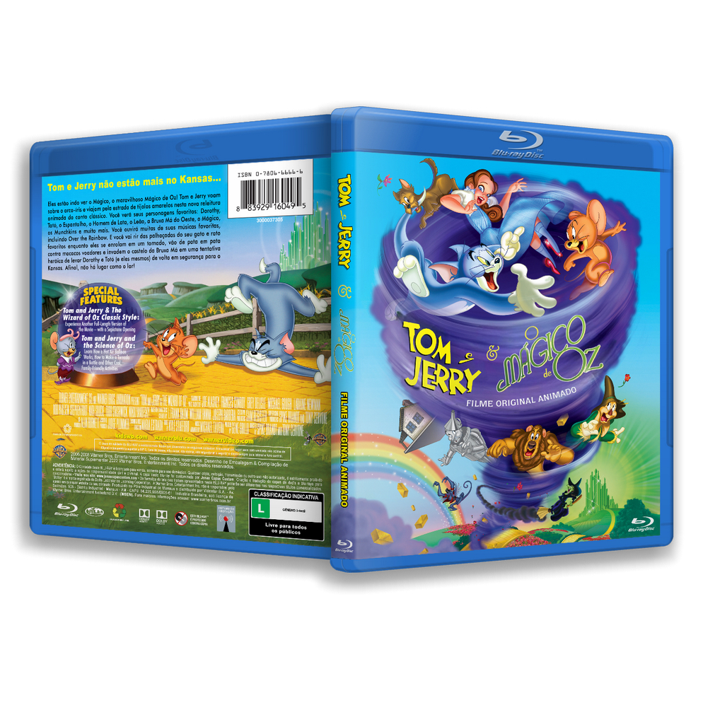 Tom e Jerry e o Mágico de Oz Bluray