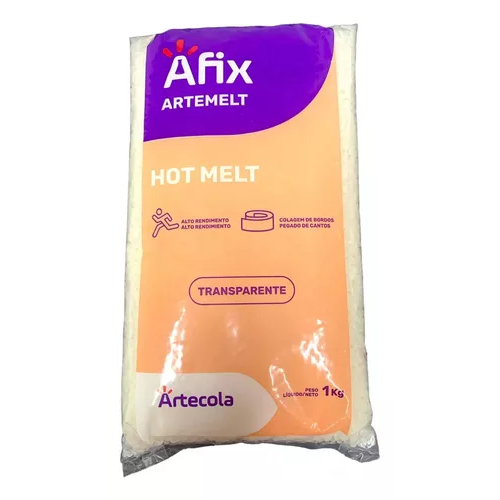Cola Hotmelt Granulada Branca Coladeira Borda 1kg