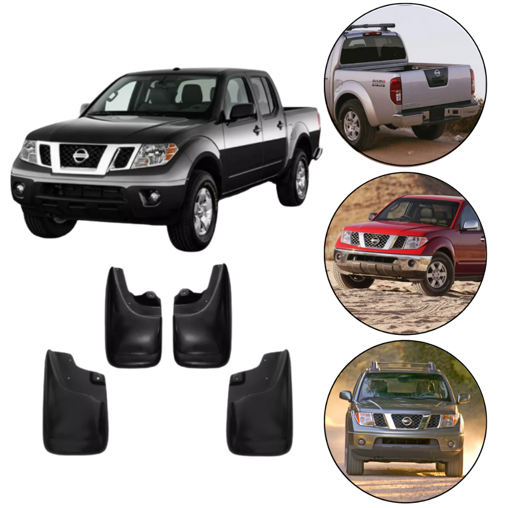 Apara Barro Frontier Lameira 2003 2004 2005 A 2007 Completo Original 4 Peças Entrega Rápida Nissan