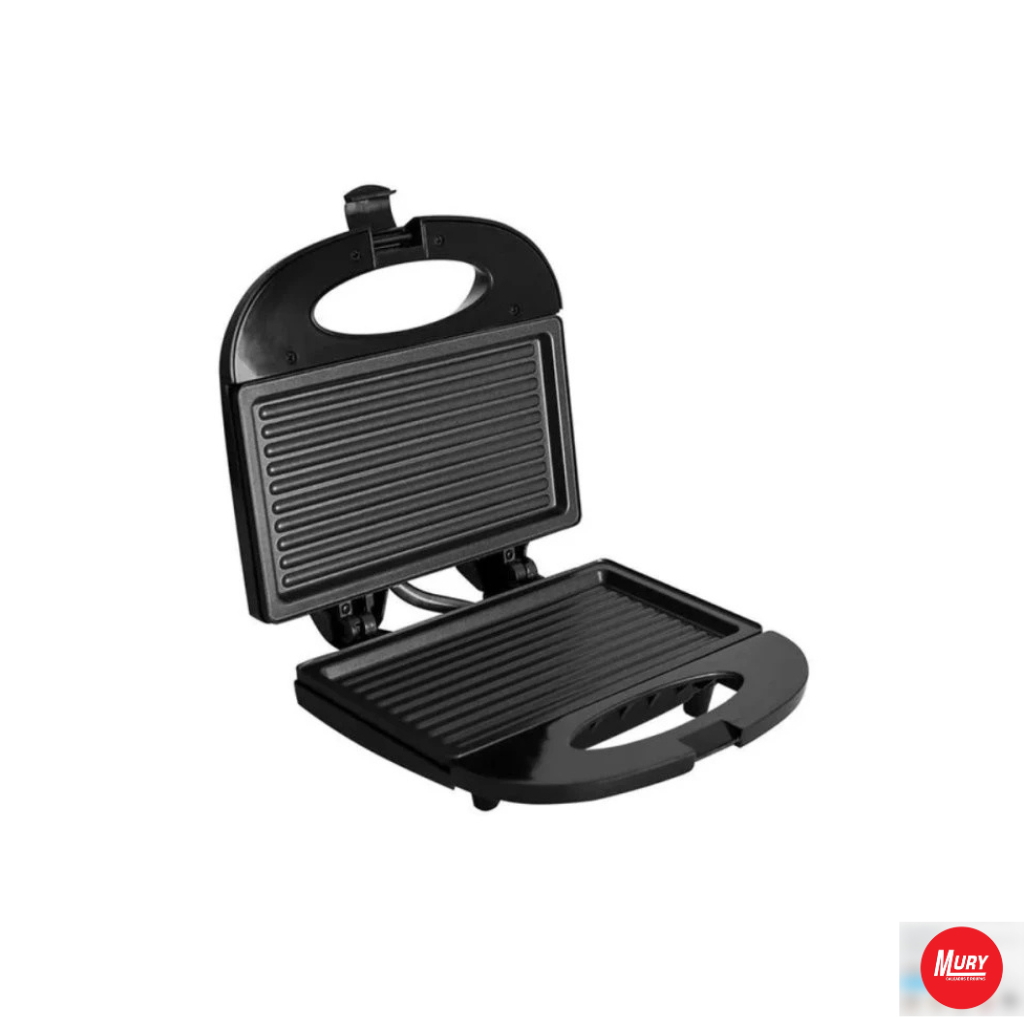 Sanduicheira Elétrica Fast Gril Preto Inox 750w 127V