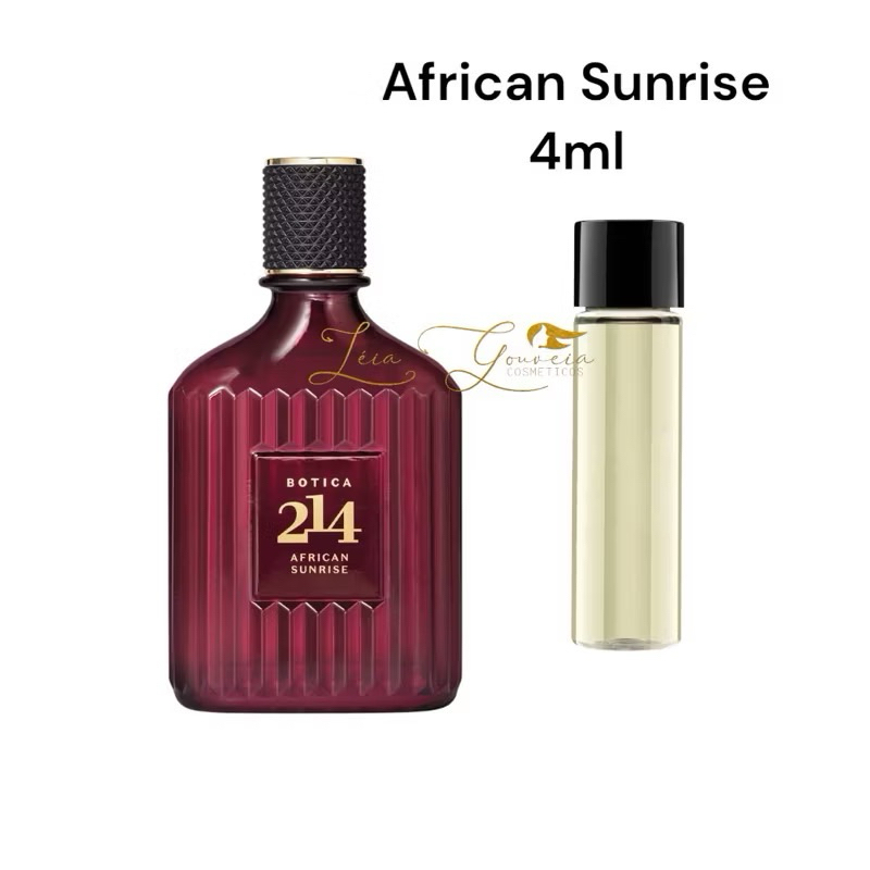 Botica 214 African Sunrise Masculino: Onde Comprar | BuscaProdutos