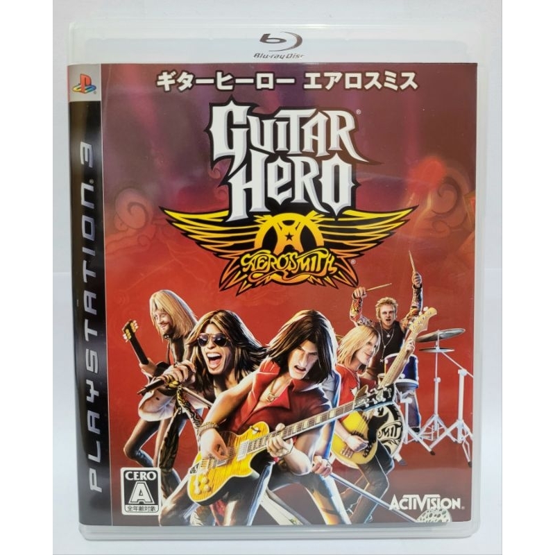 Guitar Hero Aerosmith, jogo original Japonês para ps3