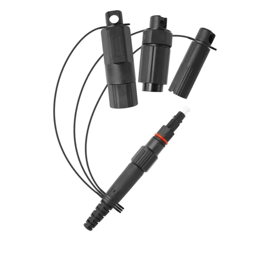 Fast Conector Óptico Campo Sc Apc Reforçado Fibra Óptica