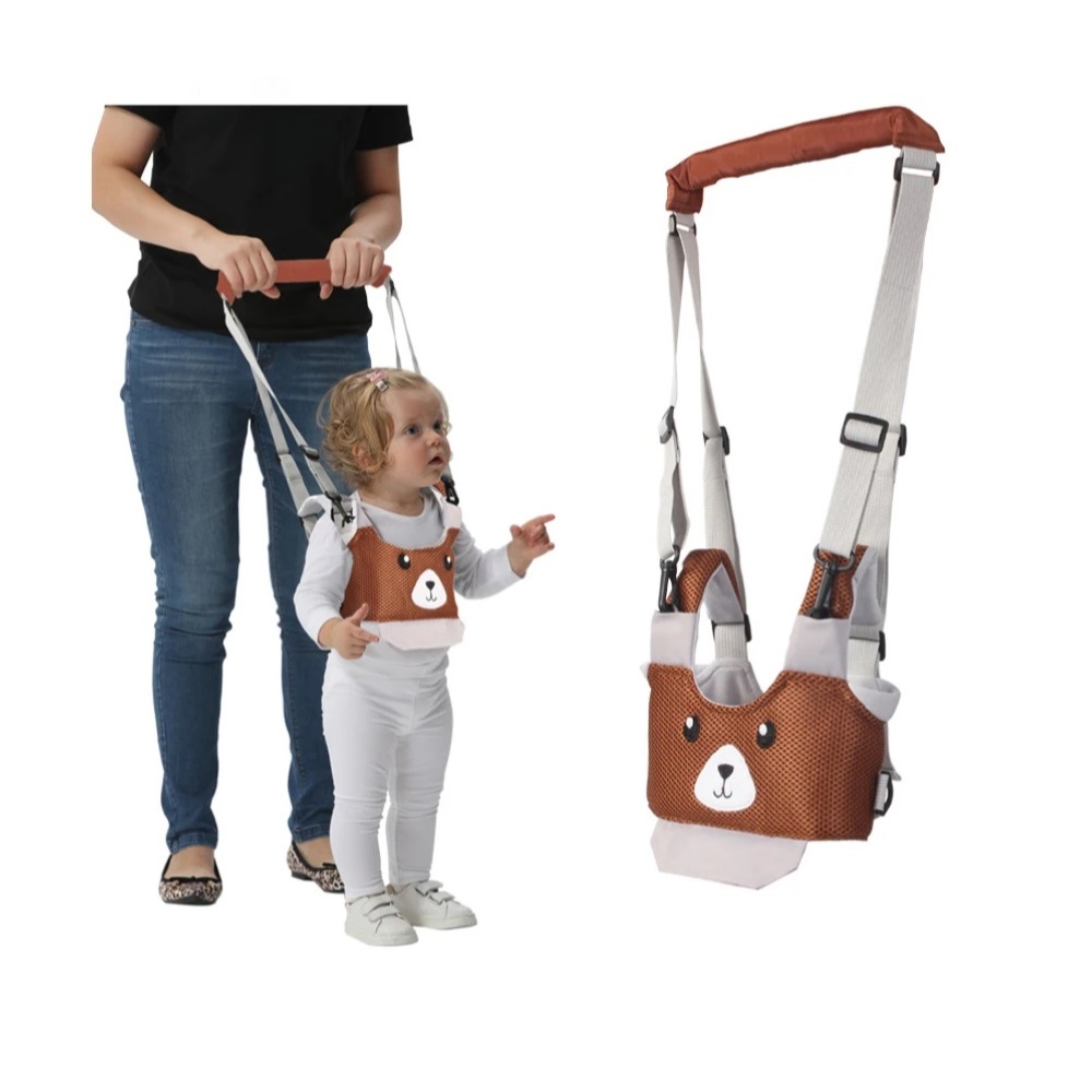 Andador Infantil Suspenso Canguru Criança Bichinho Colorido  Drikakids
