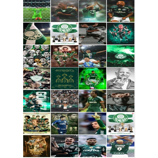 Placa Decorativa Quadrinho MDF Tamanho 14 cm x 20 cm Temática Futebol Palmeiras Verdão Palestra Itália