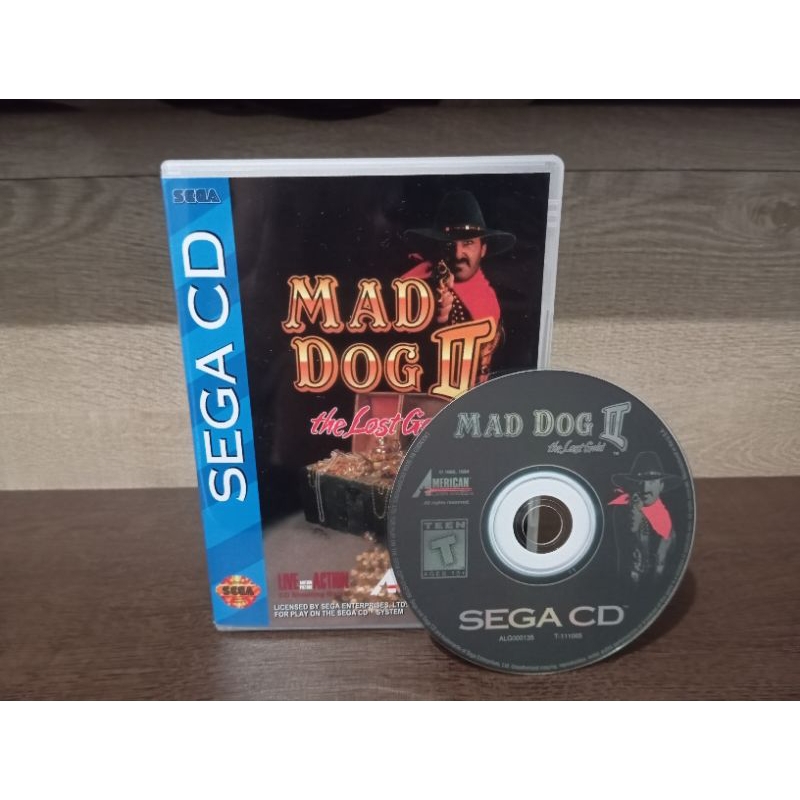 Mad Dog II The Lost Gold - Sega CD
