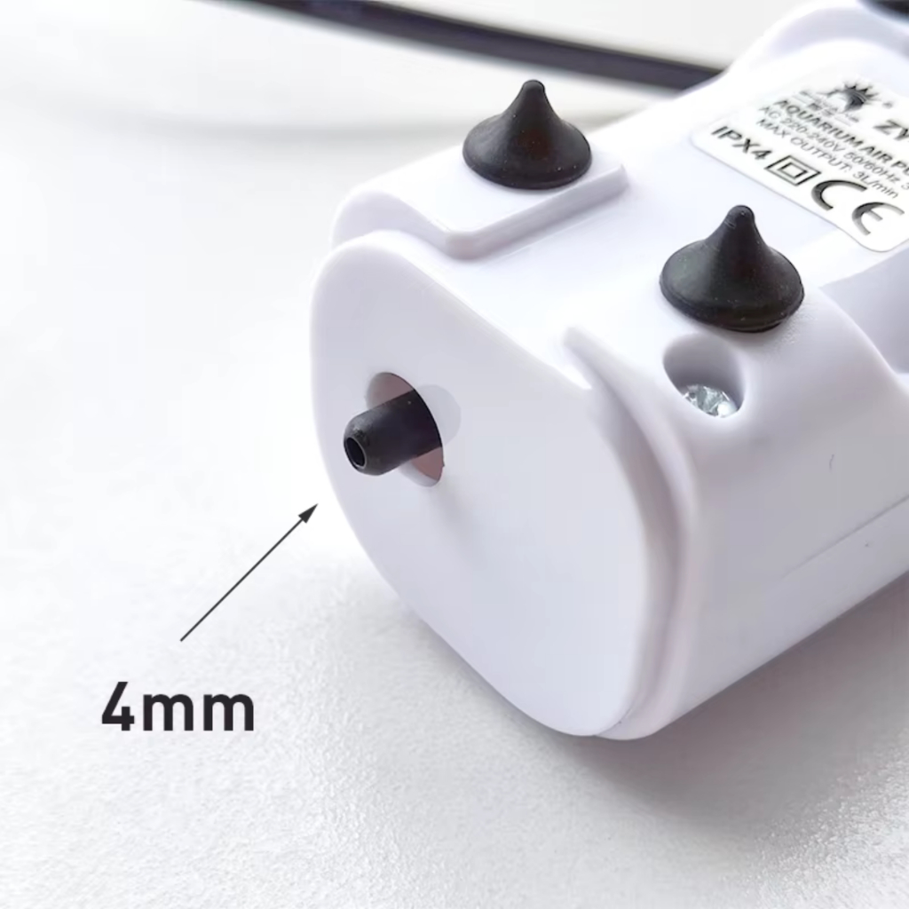 Compressor de AR Oxigênio Aquatank para aquários de até 150 Litros +1Saída