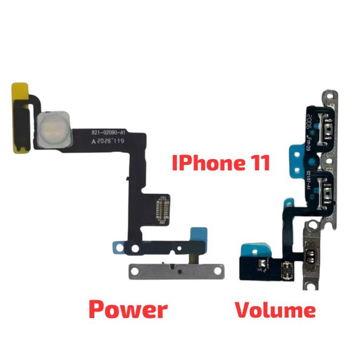 Flex Volume Botão Silenciar + FLEX POWER FLASH Compatível iPhone 11 em Oferta na Shopee