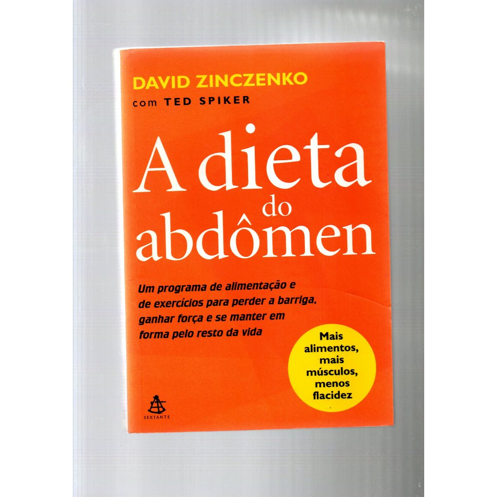 Livro A Dieta Do Abdômen, David Zinczenko