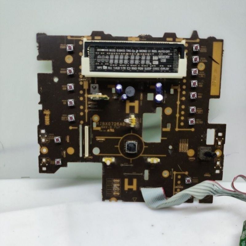 placa painel frontal som Panasonic sa-akx52