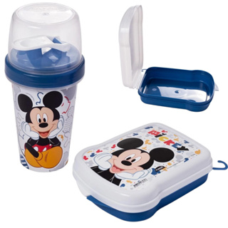 Kit Lanche Infantil Sanduicheira + Shakeira 320ml - Plasutil mickey Homem Aranha em Oferta na Shopee