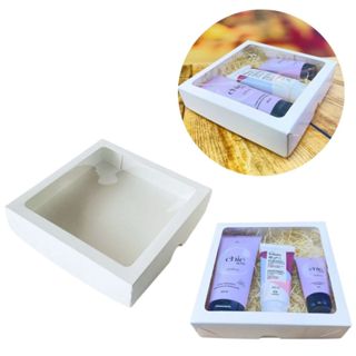 10~40 CAIXA COM VISOR BRANCO S8 19X19X4 CM - ASSK em Oferta na Shopee