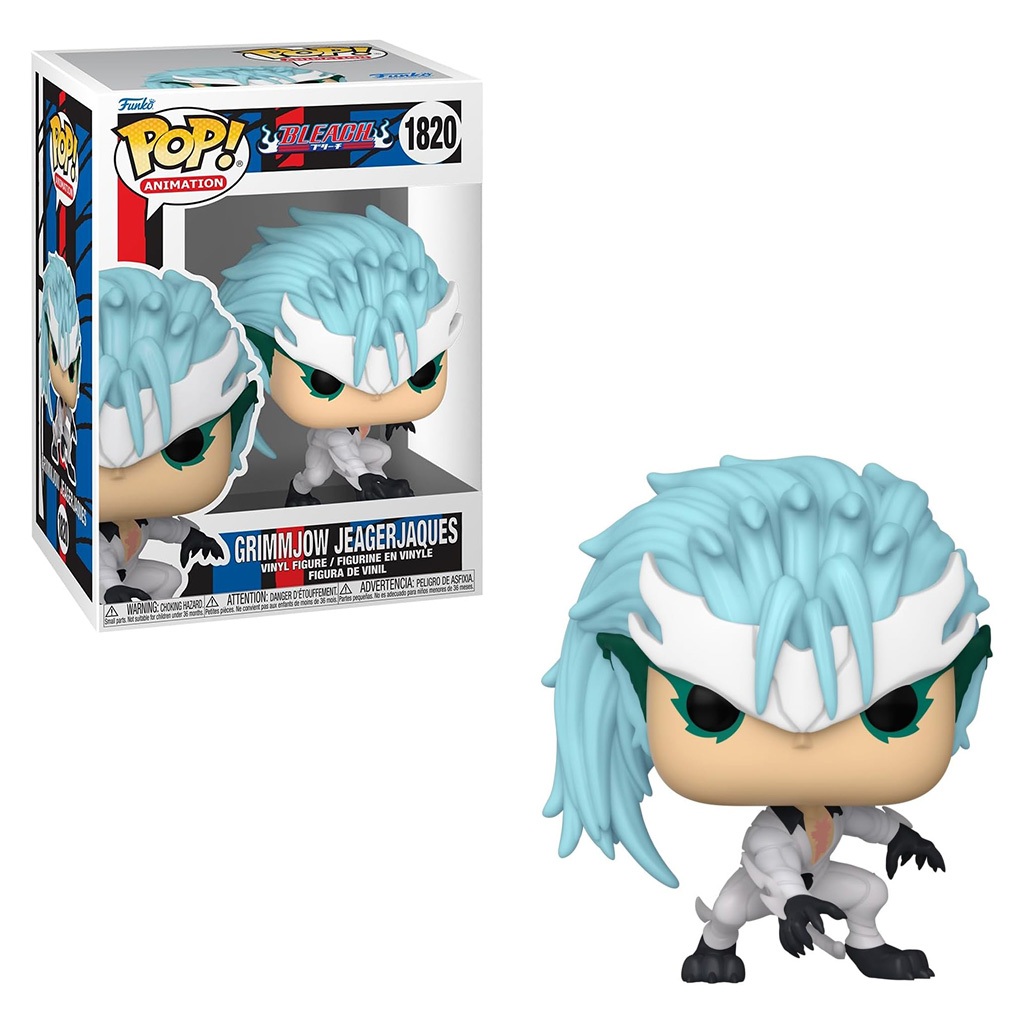 FUNKO POP ANIME BLEACH GRIMMJOW JEAGER JAQUES 1820 NOVO ORIGINAL