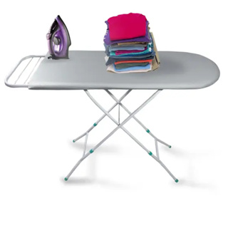 Tábua Pequena De Passar Roupa Forro Cinza Térmico 35x90cm em Oferta na Shopee