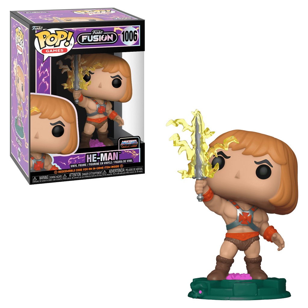 FUNKO POP FUNKO FUSION HE-MAN 1006 NOVO ORIGINAL em Oferta na Shopee